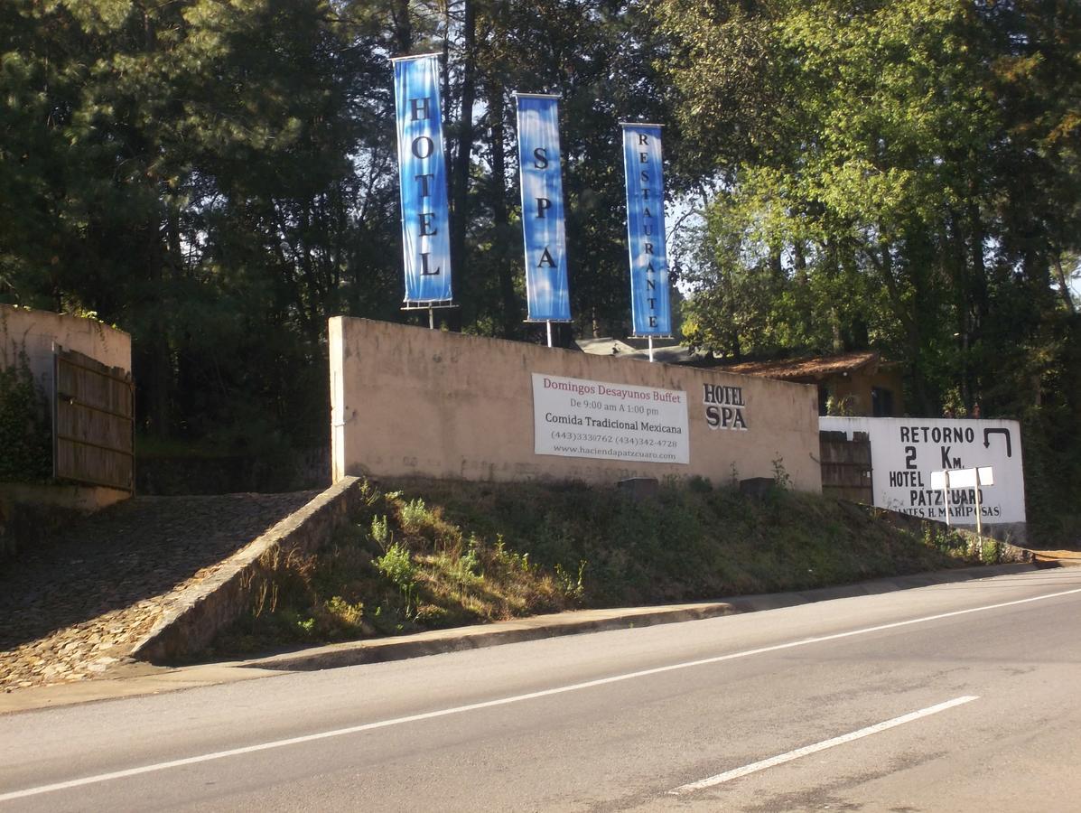 Hotel Hacienda Mariposas Pátzcuaro Esterno foto